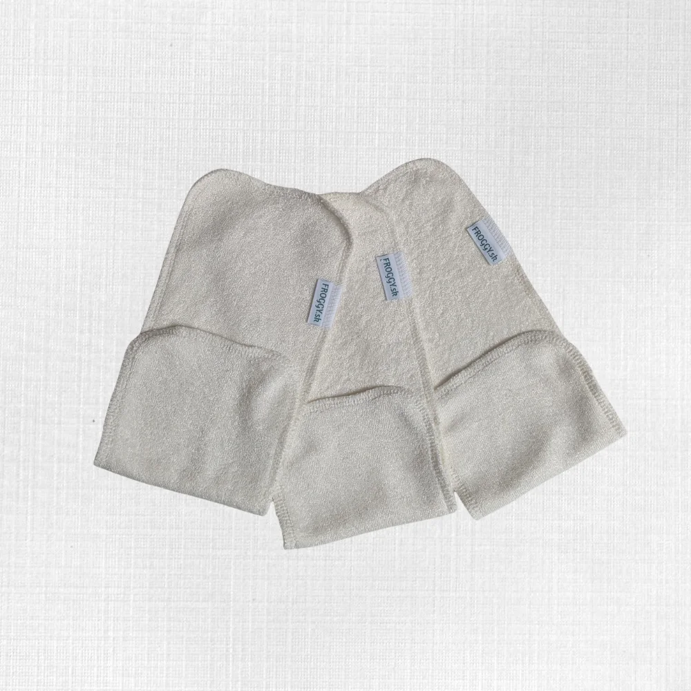 Krátka bambusová vkladačka 3 pack