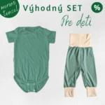Merino tencel konope oblečenie pre deti