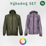 Set pre neho a pre ňu bundy proti vetru