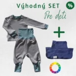 Hrejivý merino set detský