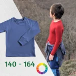 Dlhorukávne merino tričko detské