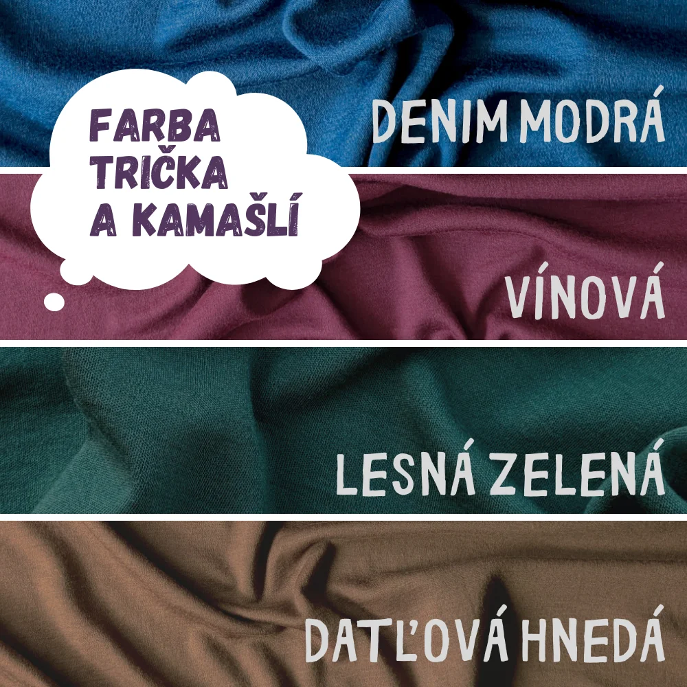 Merino rastúce termo tričko pre bábätká Vetrovec