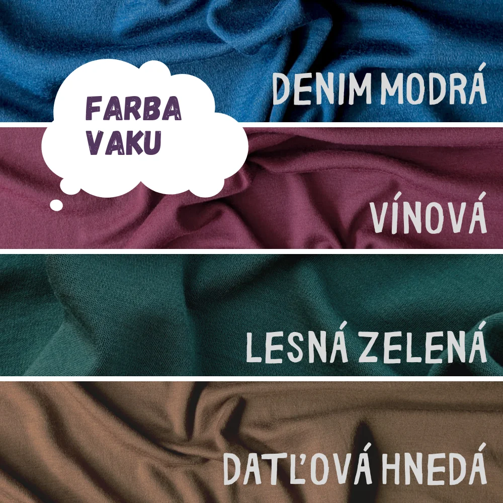 Merino vak na spanie do pása Kochuľa