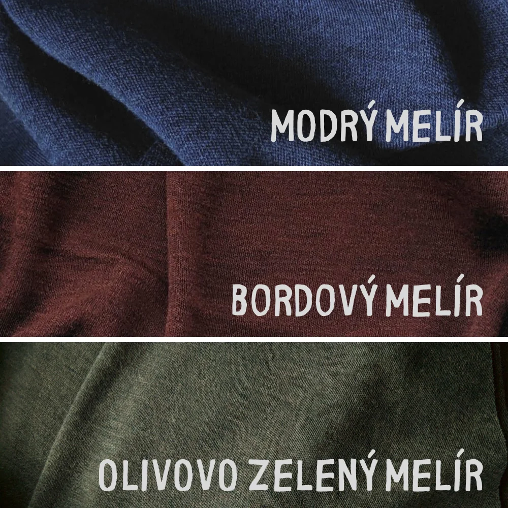 Detské merino termo tričko Hrádok 116 - 140 cm