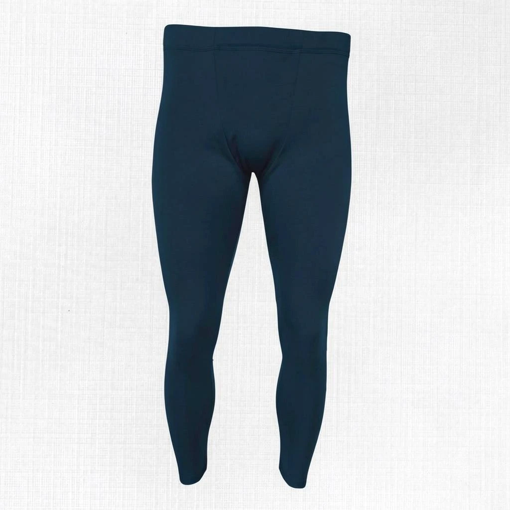 Pánske merino spodky Lopúch, denim modrá, pohľad spredu